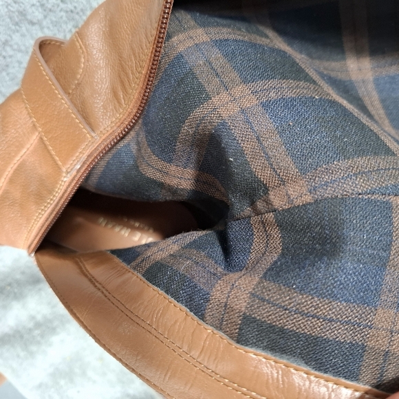 Cole Haan 'Hinckley Boot II' Knee High Sequoia Heel Brown Leather Size 8M - Picture 6 of 15